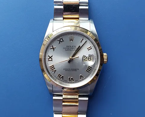 £4,700 for the bi-metal Rolex Datejust 160 with original box & paperwork