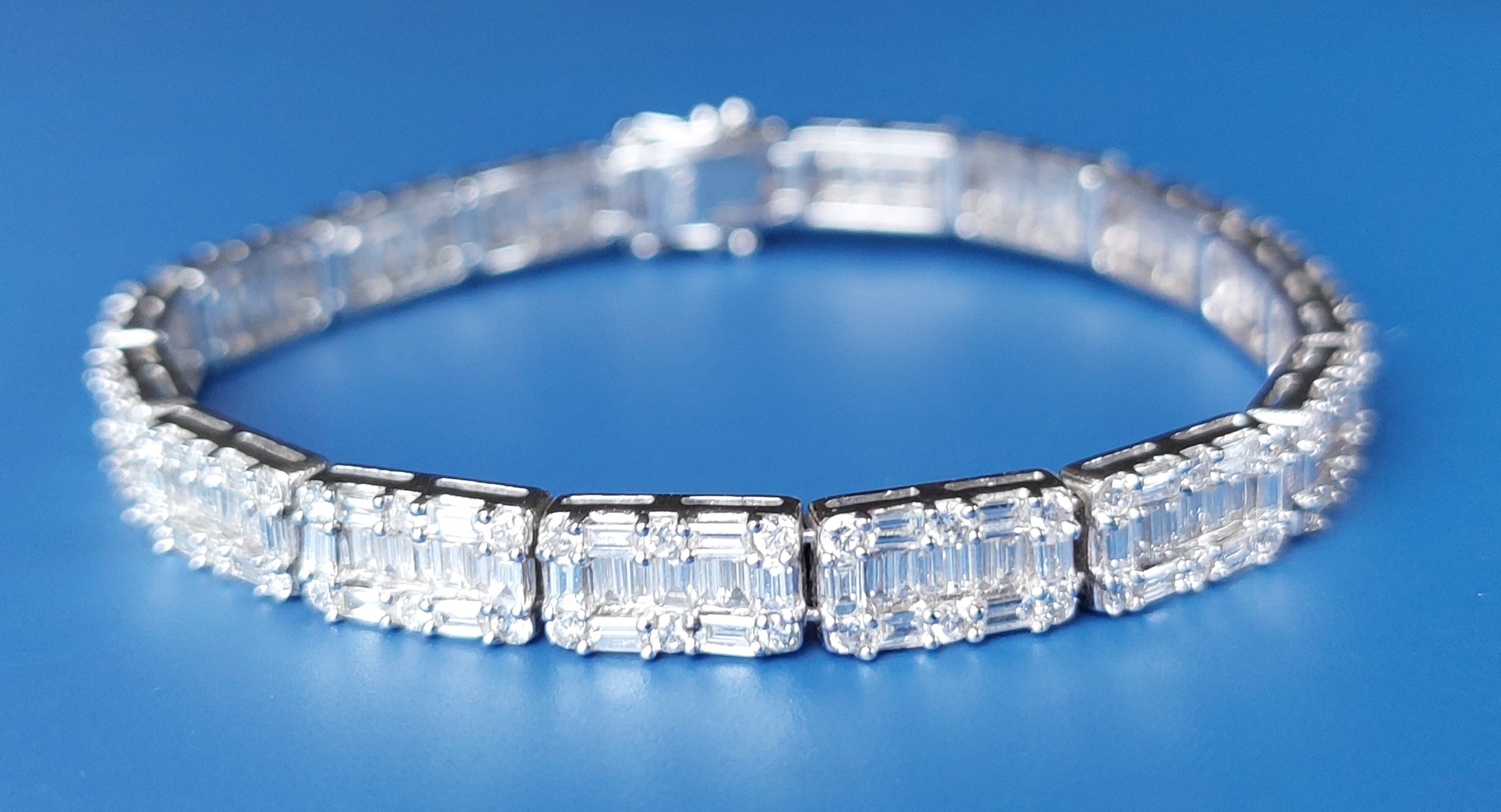 7" diamond bracelet