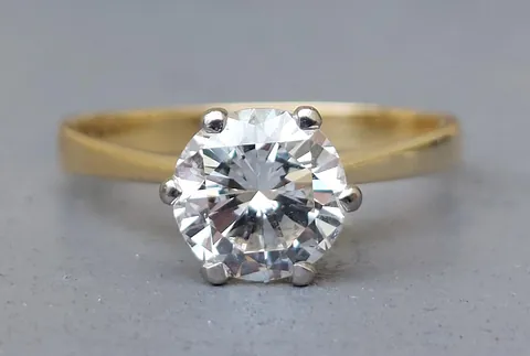 1.7 carat diamond solitaire